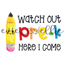 Load image into Gallery viewer, Watch Out School sub-- Multiple Grades