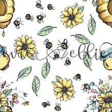 Load image into Gallery viewer, Flowers and Bees -- Multiple Colors