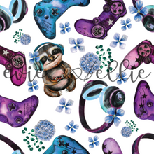 Load image into Gallery viewer, Girl Gamer Sloth - Multiple Colors