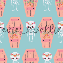 Load image into Gallery viewer, Coffins and Skeletons- Multiple Colors
