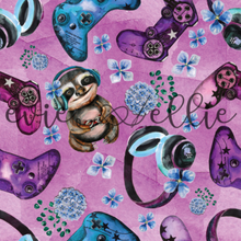 Load image into Gallery viewer, Girl Gamer Sloth - Multiple Colors
