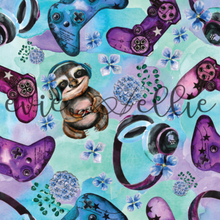 Load image into Gallery viewer, Girl Gamer Sloth - Multiple Colors