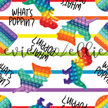 Load image into Gallery viewer, Rainbow What's Poppin?-- Multiple Colors