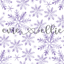 Load image into Gallery viewer, Purple Snowflakes - Multiple Colors
