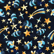 Load image into Gallery viewer, Bees and Stars -- Multiple Colors