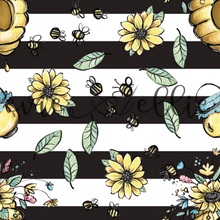 Load image into Gallery viewer, Flowers and Bees -- Multiple Colors