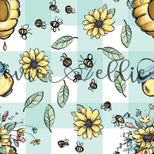 Load image into Gallery viewer, Flowers and Bees -- Multiple Colors