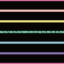 Load image into Gallery viewer, Thin Pastel Stripes-- Multiple Colors