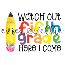 Load image into Gallery viewer, Watch Out School sub-- Multiple Grades