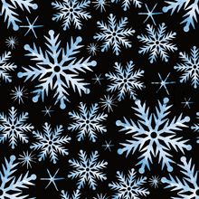 Load image into Gallery viewer, Blue Snowflakes - Multiple Colors
