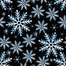 Load image into Gallery viewer, Blue Snowflakes - Multiple Colors