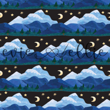 Load image into Gallery viewer, Mountains at Night