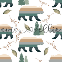 Load image into Gallery viewer, Striped Bears-- Multiple Colors