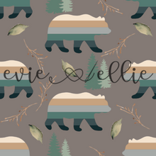 Load image into Gallery viewer, Striped Bears-- Multiple Colors