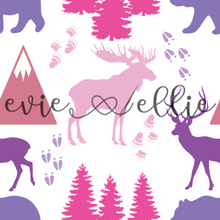 Load image into Gallery viewer, Pink and Purple Oh Deer-- Multiple Colors