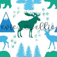 Load image into Gallery viewer, Green and Blue Oh Deer-- Multiple Colors