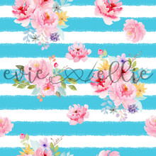 Load image into Gallery viewer, Flowers and Stripes - Multiple Colors