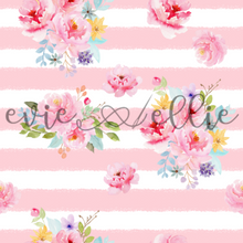 Load image into Gallery viewer, Flowers and Stripes - Multiple Colors