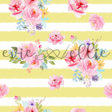 Load image into Gallery viewer, Flowers and Stripes - Multiple Colors