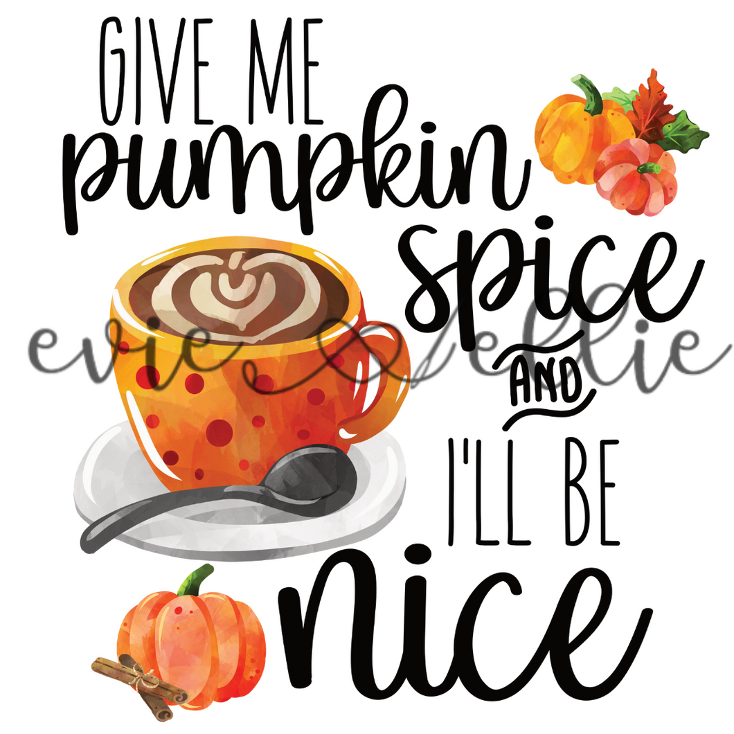 Give me Pumpkin Spice Sub