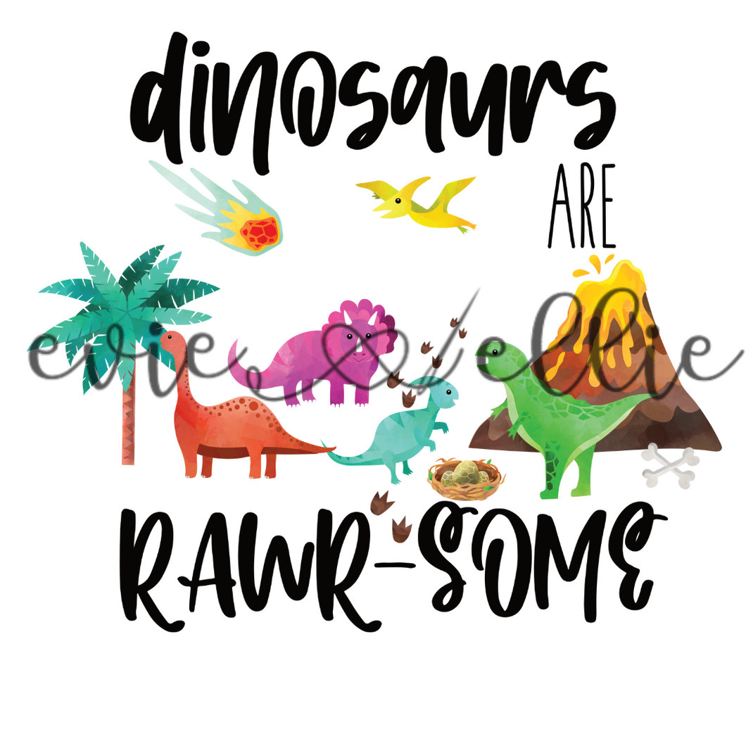 Dinosaurs are Rawr-some Sub