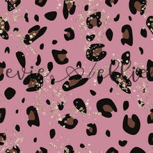 Load image into Gallery viewer, Glitter Leopard -- Multiple Colors
