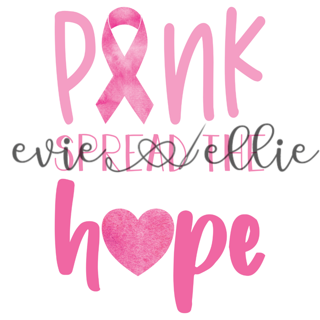 Pink Spread the Hope Sub