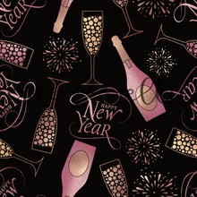 Load image into Gallery viewer, Pink Bubbly New Year-- Multiple Colors
