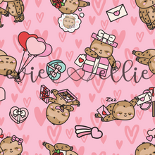 Load image into Gallery viewer, Valentine&#39;s Day Sloths-- Multiple Colors
