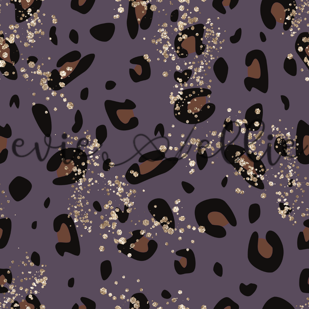 Glitter Leopard -- Multiple Colors