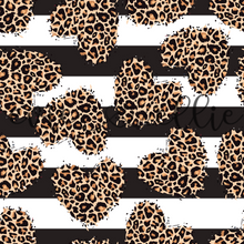 Load image into Gallery viewer, Leopard Hearts-- Multiple Colors
