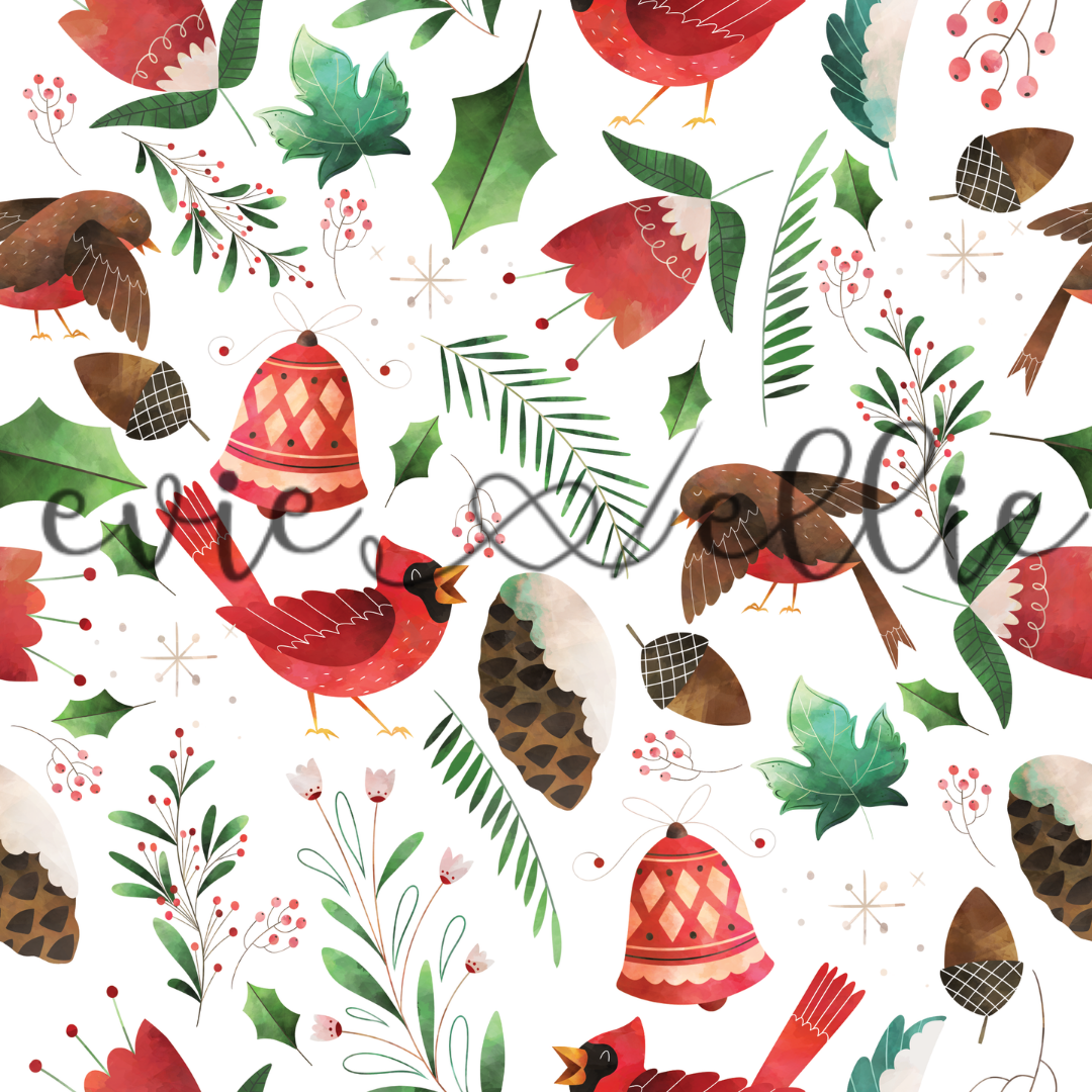 Cardinal Flowers - Multiple Options – Evie and Ellie Designs