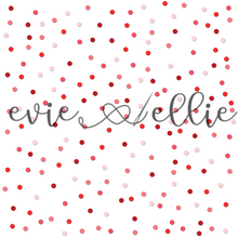 Load image into Gallery viewer, Red and Pink Dots-- Multiple Colors
