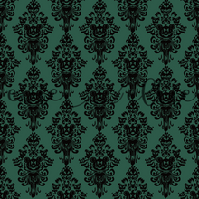 Load image into Gallery viewer, Mouse Spooky Mansion Wallpaper-- Multiple Colors
