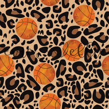 Load image into Gallery viewer, Basketballs and Leopard Print- Multiple Colors
