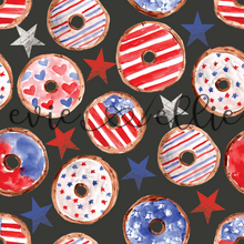 Load image into Gallery viewer, 4th of July Donuts  - Multiple Colors
