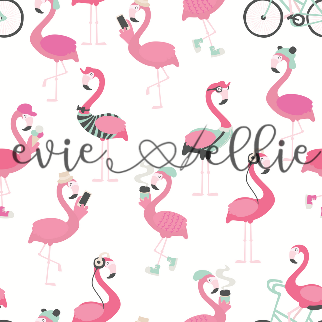 Hipster Flamingos-- Multiple Colors