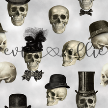 Load image into Gallery viewer, Dapper Skulls- Multiple Colors
