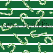 Load image into Gallery viewer, Green Candy Canes-- Multiple Colors
