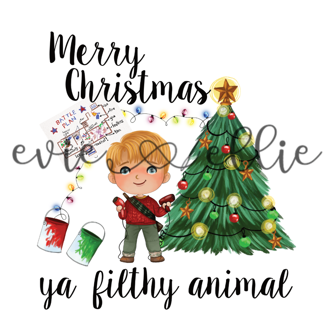 Merry Christmas Ya Filthy Animal Sub