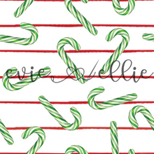 Load image into Gallery viewer, Green Candy Canes-- Multiple Colors
