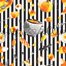 Load image into Gallery viewer, Candy Corn Witch-- Multiple Colors
