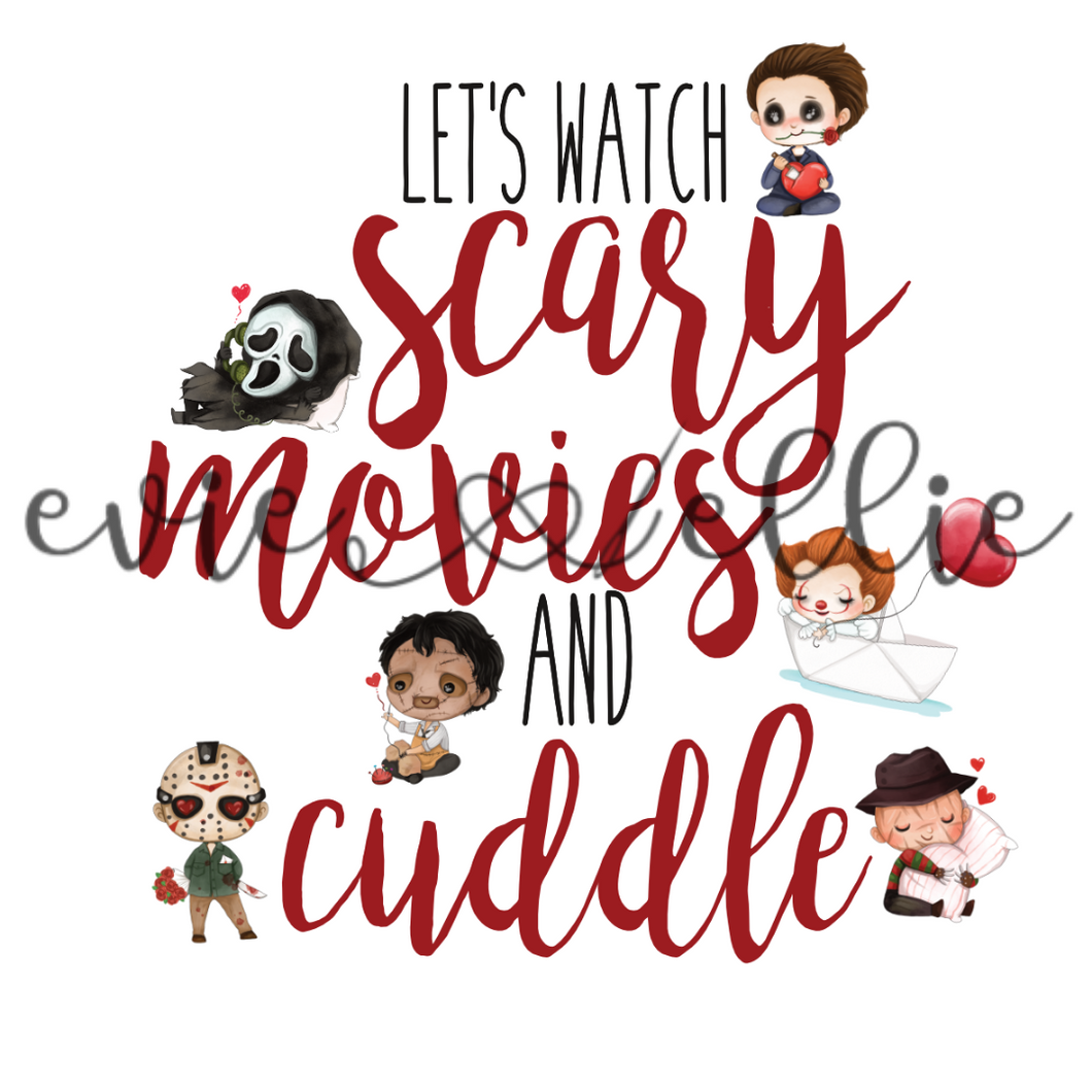 Let's Watch Scary Movies and Cuddle Sub