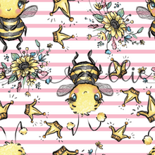 Load image into Gallery viewer, Bees and Crowns -- Multiple Colors
